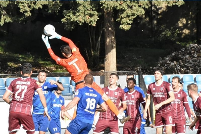 Trebinjci su odigrali jednu od najboljih utakmica ove jeseni (Foto: FK Leotar)