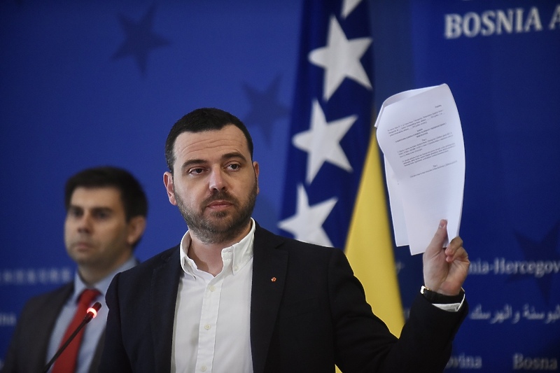 Saša Magazinović, državni parlamentarac (Foto: T. S./Klix.ba)