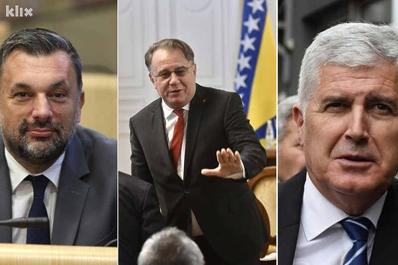 Lideri buduće vlasti (Konaković, Nikšić, Čović)