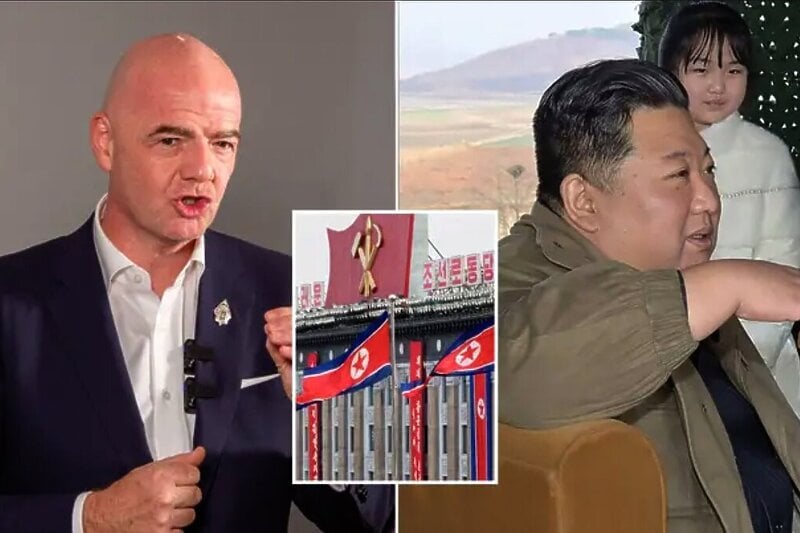 Infantino već boravio u Sjevernoj Koreji (Foto: Twitter)