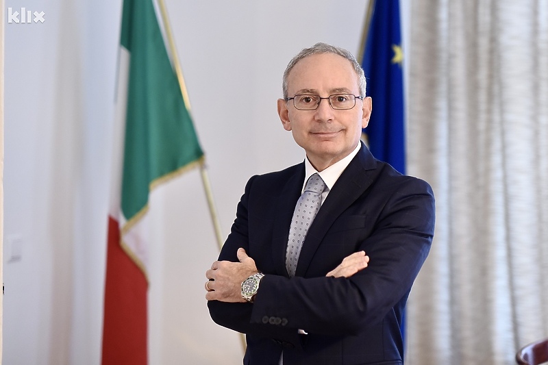 Ambasador Italije u BiH Marco Di Ruzza (Foto: T. S./Klix.ba)