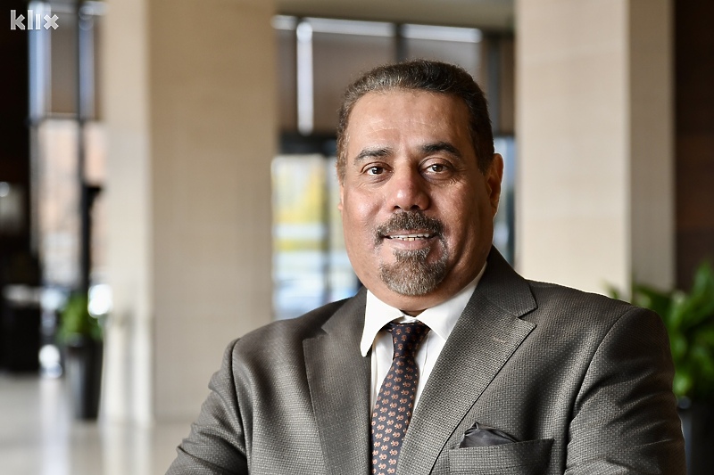 Predsjednik Kuvajtskog poslovnog vijeća u BiH Nasser Alshaiji (Foto: D. S./Klix.ba)