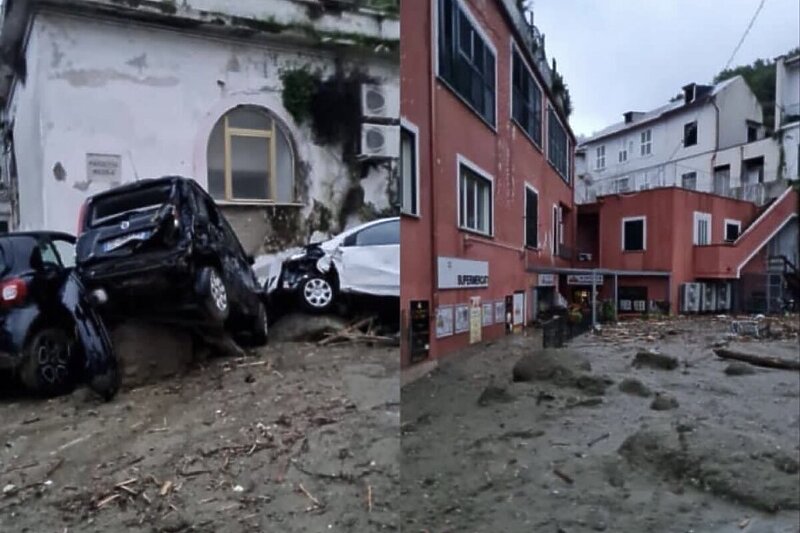 Poplave i klizišta na otoku Ischia (Foto: Twitter)