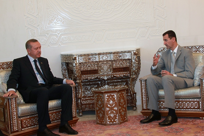 Erdogan i Assad 2010. godine dok su gajili prijateljske odnose (Foto: EPA-EFE)