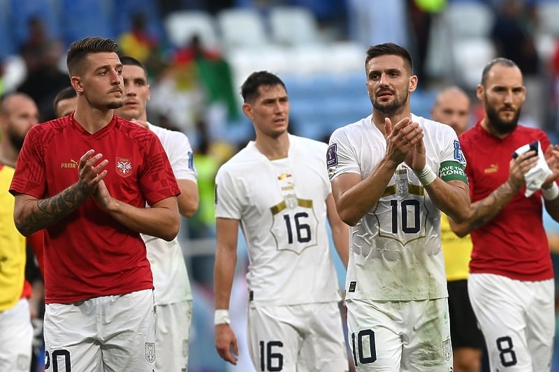 Igrači Srbije ponovo razočarali naciju (Foto: EPA-EFE)