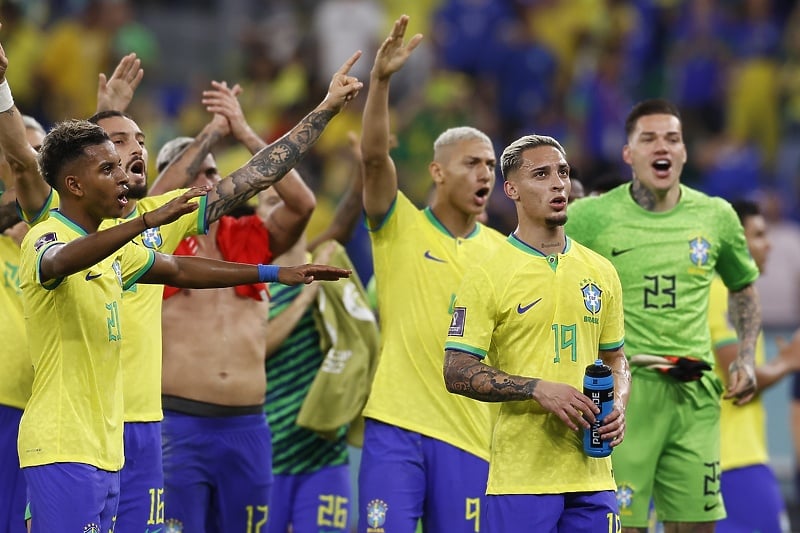 Nogometaši Brazila na Svjetskom prvenstvu u Kataru (Foto: EPA-EFE)