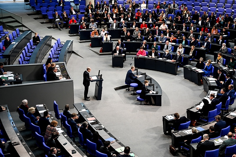 Njemački Bundestag danas je usvojio rezoluciju kojom je Holodomor proglasio genocidom (Foto: EPA-EFE)