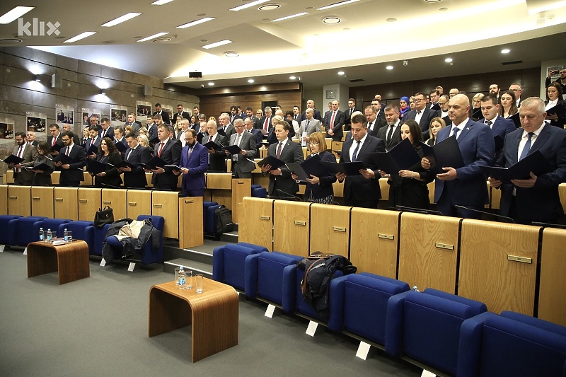 Zastupnici u Predstavničkom domu FBiH nisu izabrali rukovodstvo doma (Foto: I. L./Klix.ba)