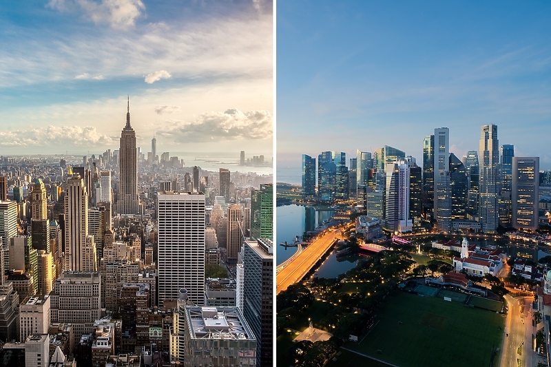 New York i Singapur (Foto: Shutterstock)