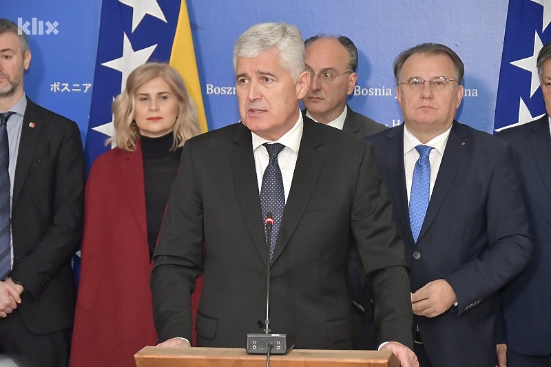 Predsjednik HDZ-a Dragan Čović (Foto: I. Š./Klix.ba)