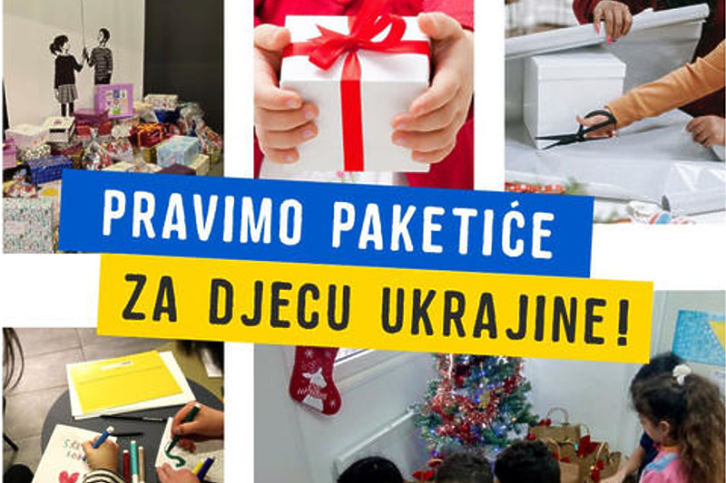 Muzej ratnog djetinjstva pokrenuo je akciju prikupljanja paketića za djecu Ukrajine