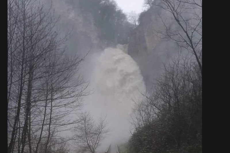 Zastrašujući prizori voodpada Blihe (Foto: Čitatelj)