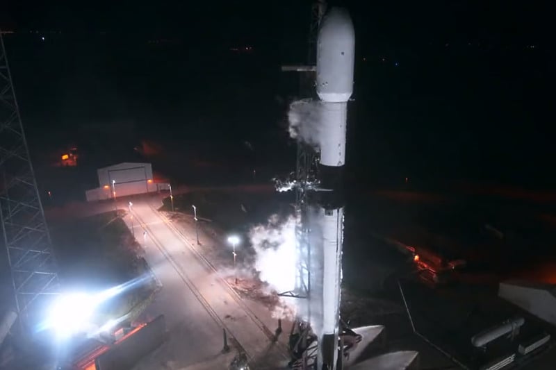 SpaceX je prva privatna kompanija koje ja lansirana letjelicu na Mjesec (Screenshot/Twitter)