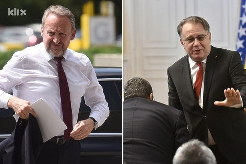 Bakir Izetbegović i Nermin Nikšić (Foto: Klix.ba)