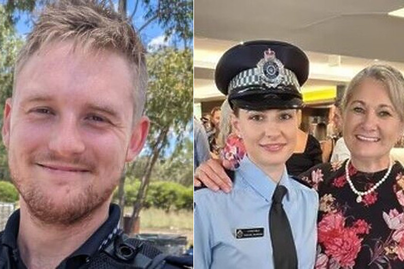 Matthew Arnold i Rachel McCrow (Foto:  Queensland Police)