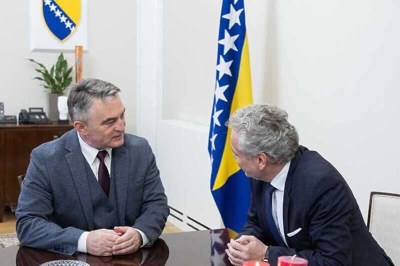 Željko Komšić i Johann Sattler