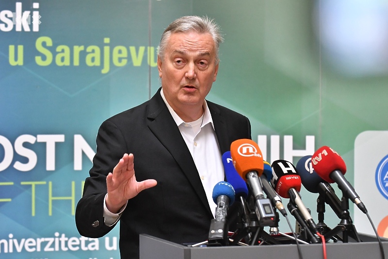 Zlatko Lagumdžija, predsjednik Fondacije "Društva zajedničkih vrijednosti" (Foto: T. S./Klix.ba)