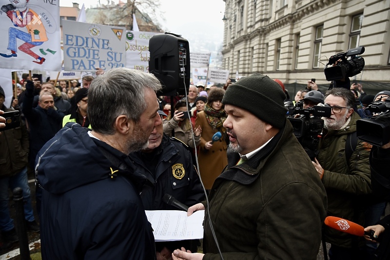 Edin Forto i Saudin Sivro (Foto: T. S./Klix.ba)