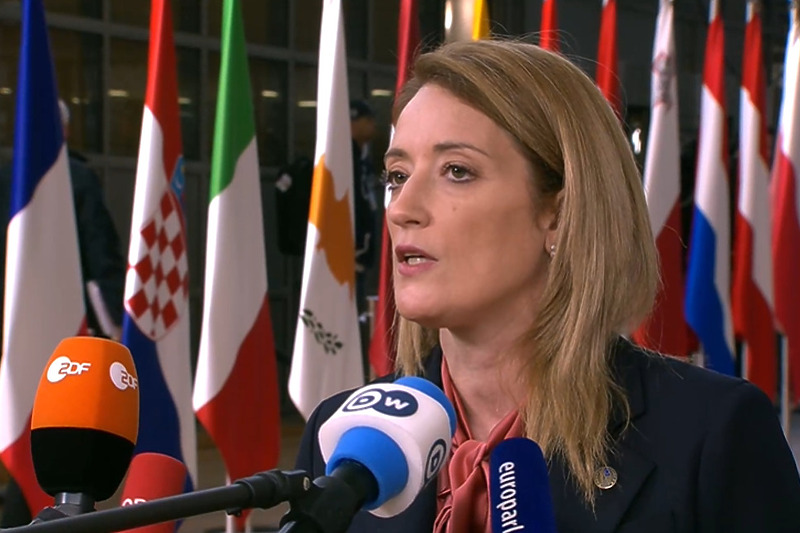 Roberta Metsola (Screenshot: Europa.eu)