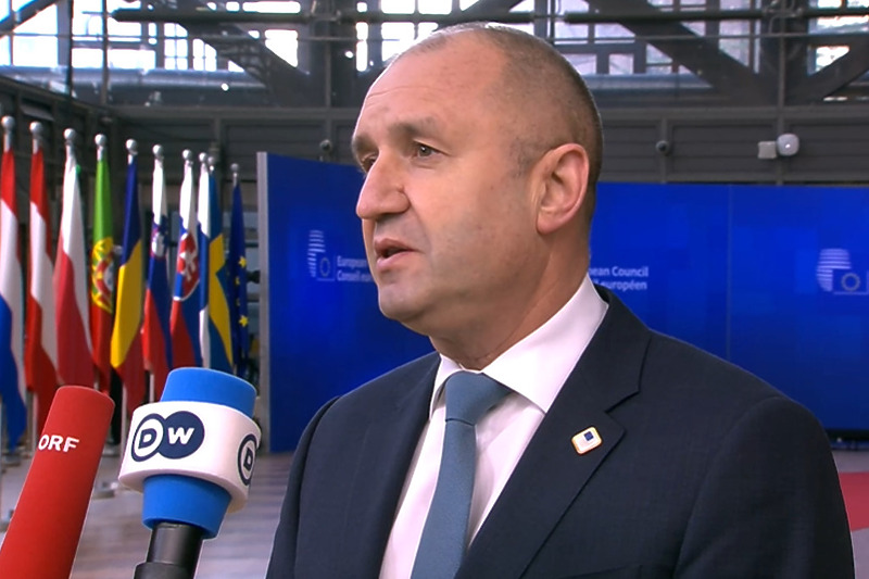 Rumen Radev (Screenshot: Europa.eu)