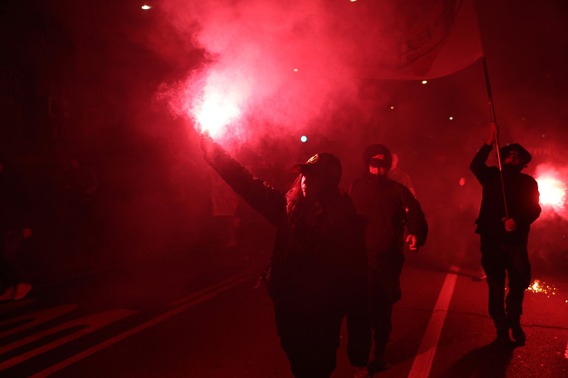 Protesti Srba na sjeveru Kosova (Foto: EPA-EFE)