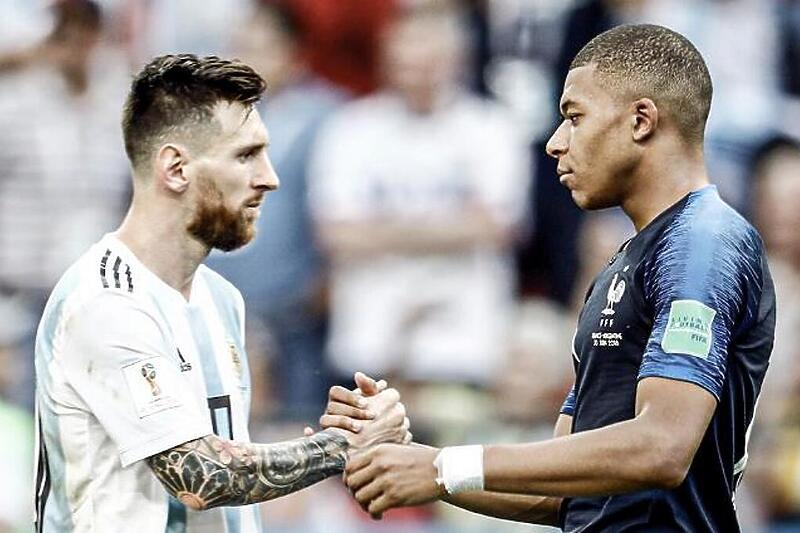 Lionel Messi i Kylian Mbappe