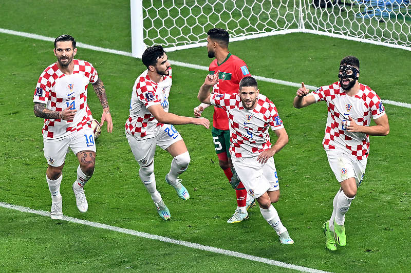 Hrvati su prvi imali razlog za slavlje (Foto: EPA-EFE)