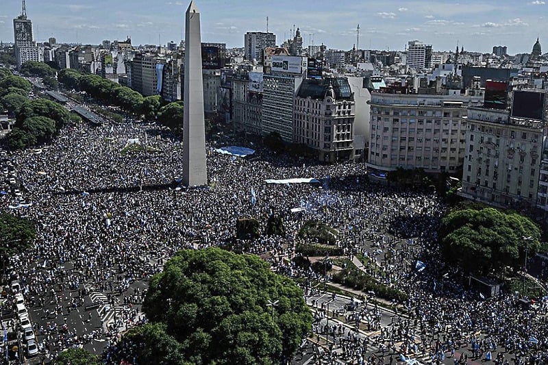 Scene iz Buenos Airesa (Foto: Twitter)