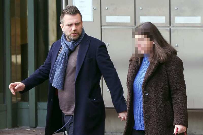 Misimović sa suprugom nakon suđenja (Foto: Bild)