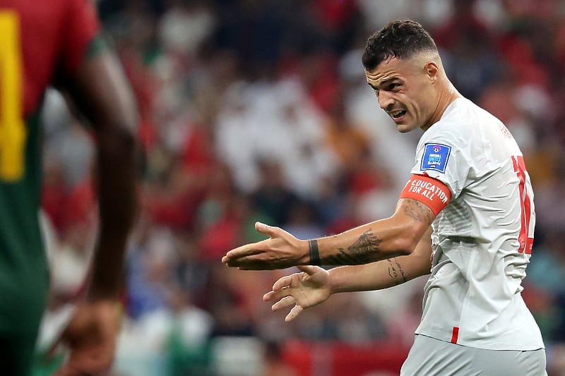 Granit Xhaka je posebno omražen u Srbiji (Foto: EPA-EFE)