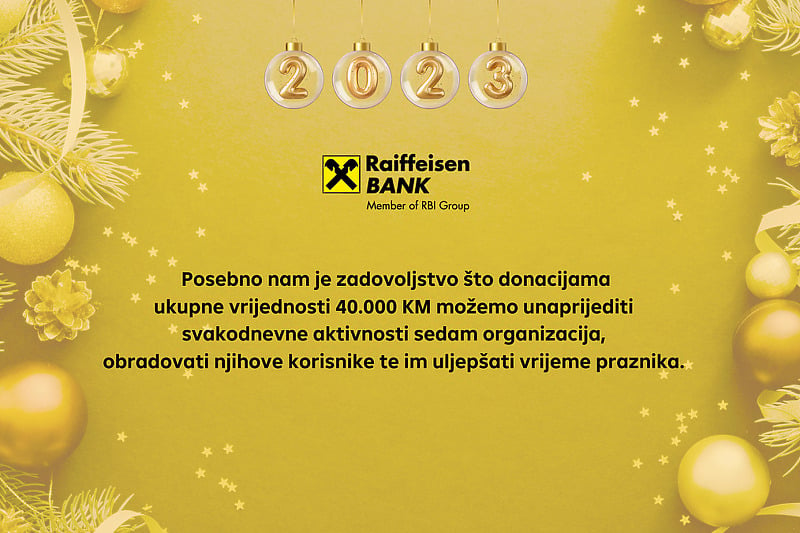 Raiffeisen banka pokrenula je ovaj projekat 2012. godine