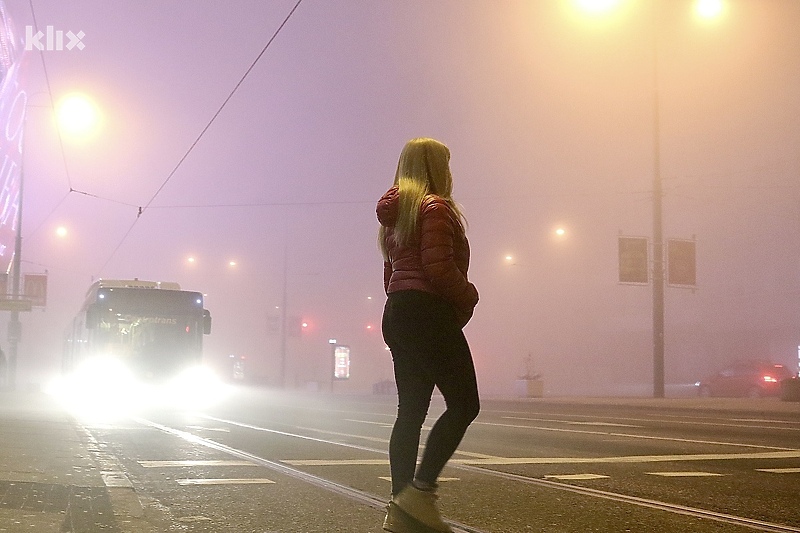 Zagađen zrak u Sarajevu (Foto: D. Ć./Klix.ba)