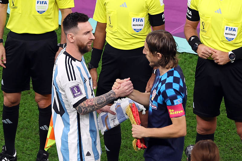 Lionel Messi i Luka Modrić (Foto: EPA-EFE)