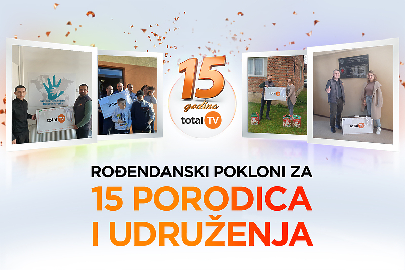 Total TV slavi 15. rođendan