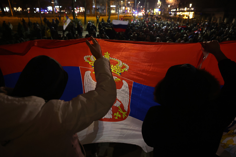 S nedavnih protesta Srba na Kosovu (Foto: EPA-EFE)