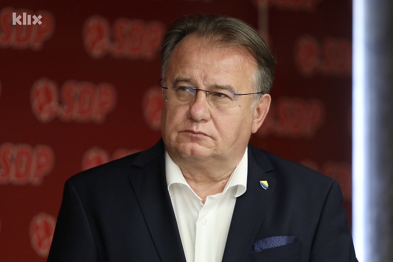 Nermin Nikšić, predsjednik SDP-a (Foto: I. L./Klix.ba)