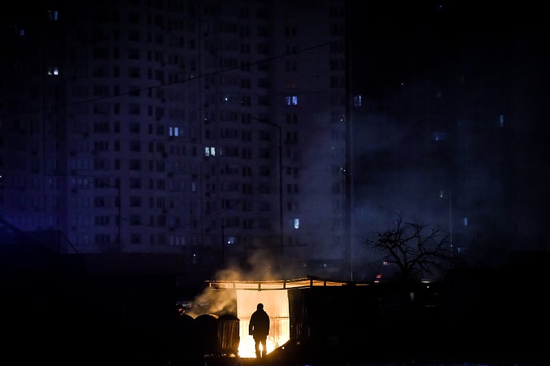 Kijev ponovo žrtva napada ruske vojske (Foto: EPA-EFE)