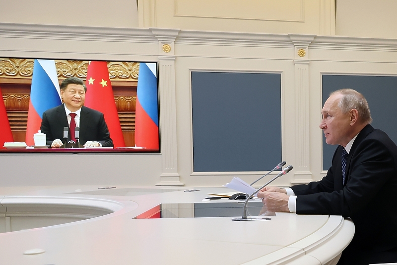 Xi Jiping i Vladimir Putin (Foto: EPA-EFE)