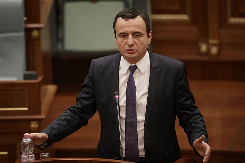 Albin Kurti, premijer Kosova (Foto: EPA-EFE)