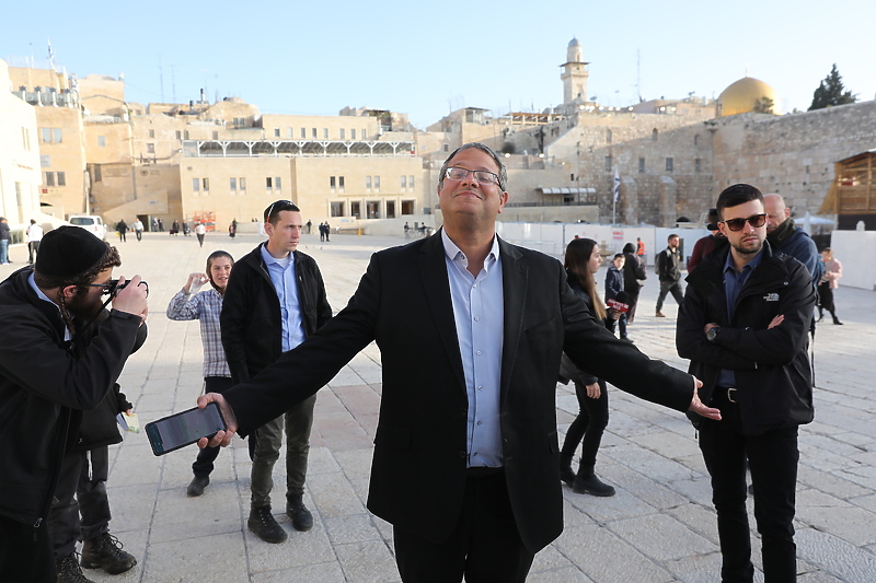 Ben-Gvir tokom jedne od ranijih posjeta Brdu hrama (Foto: EPA-EFE)