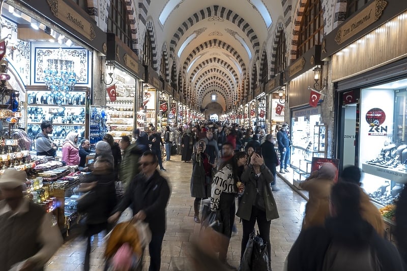 Kapali čaršija u Istanbulu (Foto: EPA-EFE)