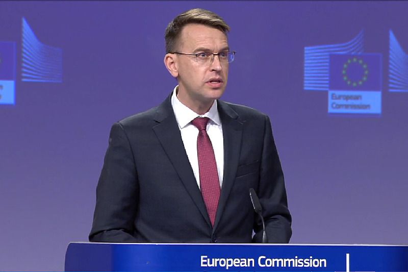 Peter Stano, glasnogovornik Evropske komisije (Screenshot)