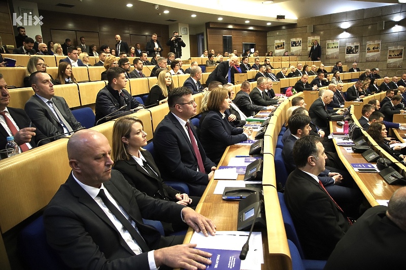 Novi saziv Zastupničkog doma FBiH konstituisan je 1. decembra prošle godine (Foto: I. L./Klix.ba)