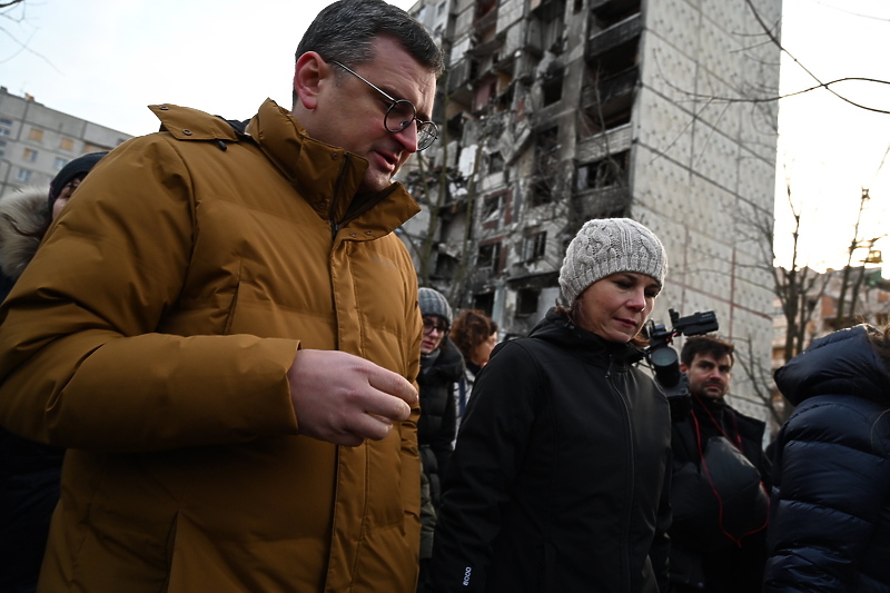 Baerbock i Kuleba u posjeti Harkovu (Foto: EPA-EFE)