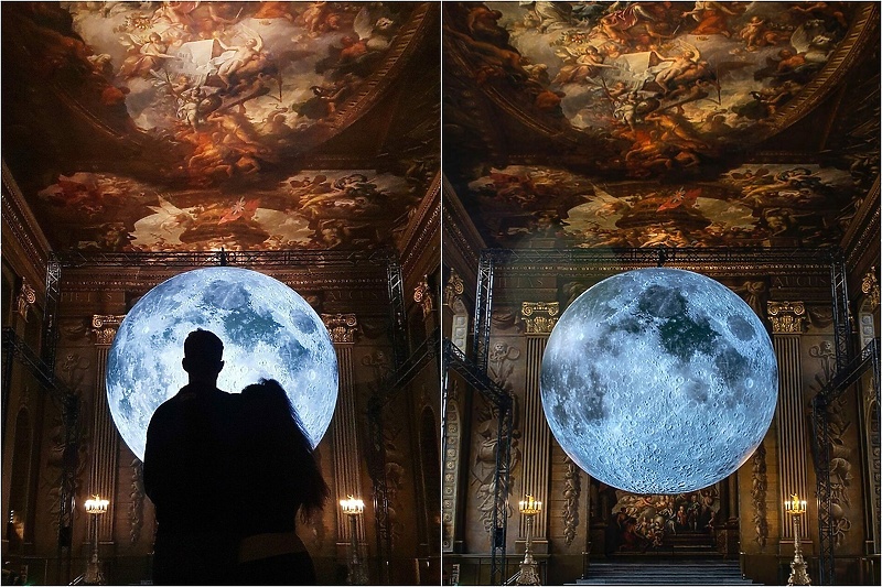 "Musem of the Moon" je zaista impozantna izložba (Foto: Instagram/Luke Jerram)