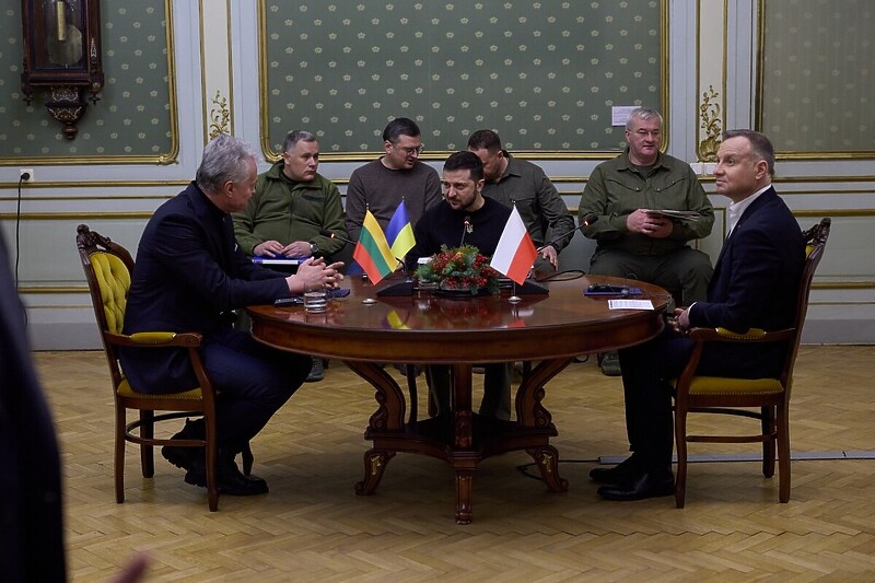 Predsjednici Ukrajine, Poljske i Litvanije u Lavovu (Foto: Ured predsjednika Ukrajine)