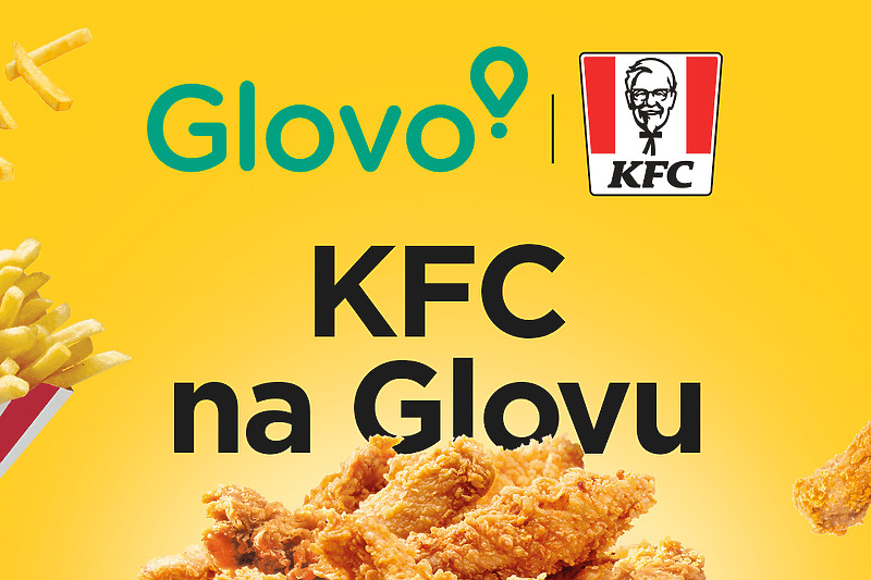 KFC na Glovo aplikaciji
