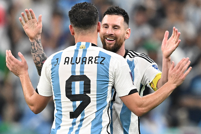 Alvarez i Messi donijeli su Argentini titulu (Foto: EPA-EFE)