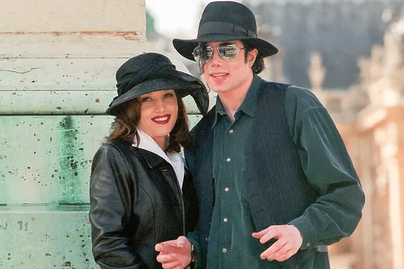 Lisa Maria Presley i Michael Jackson