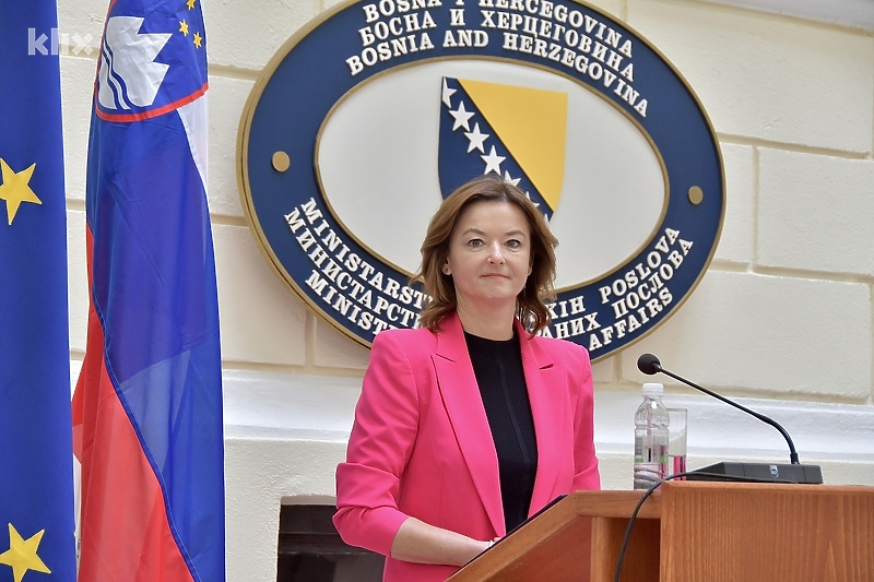 Ministrica vanjskih poslova Slovenije najavila tehničku pomoć BiH na putu ka EU (Foto: I. Š./Klix.ba)